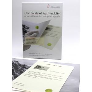 Certificate - Eredetiséget igazoló tanúsítvány A4 25 lap/doboz