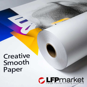 320 g/m² 24"/610mm x 15m Matt Cotton smooth Paper