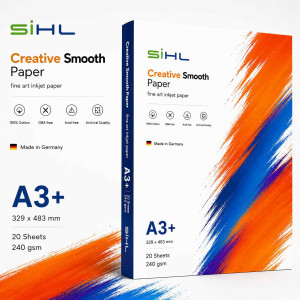 240 g/m² A3+ (329x483) Matt Cotton Smooth Paper