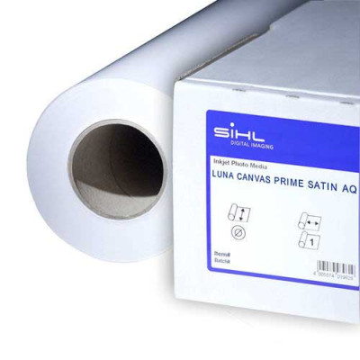 340 g/m² 44"/1118mm x 12m Luna Canvas Satin