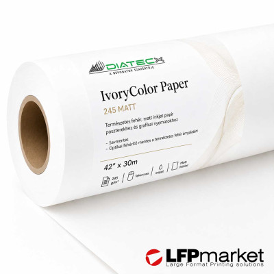 245 g/m² 42"/1067mm x 30m IvoryColor Paper 245 g/m² 42"/1067mm x 30m IvoryColor Paper