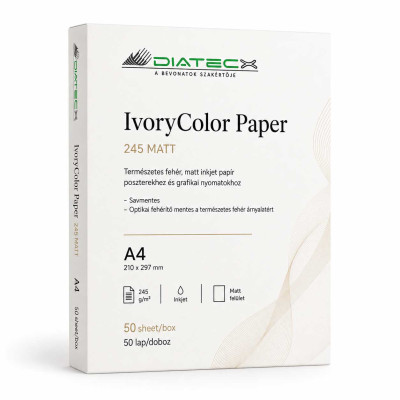 245 g/m² A4 (210x297) IvoryColor Paper