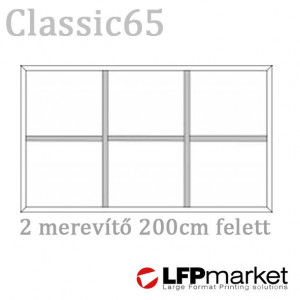 Classic65 középmerevitő léc, 210cm